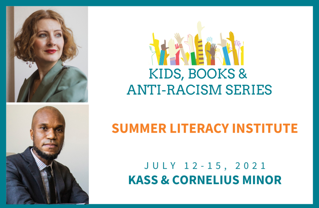 Headshots of Kass & Cornelius Minor to promo the Summer Literacy Institute 2021